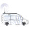 خودروی فایبر گلاس دوربرد در فضای باز سلولی خودرو MIMO Omni جهت دار ارتباط فوق العاده آنتن 3G 4G Lte 5G
