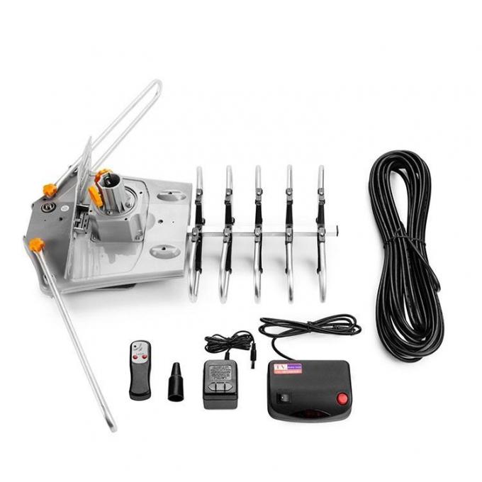 آنتن دیجیتال HDTV تقویت شده موتوری Yagi UHF با چرخش 360 درجه 1