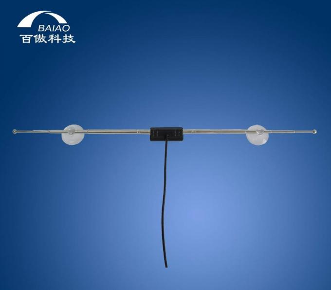 آنتن WiFi تلویزیون خودرو تلسکوپی 5 - 28dBi با دیسک مکیدن 0