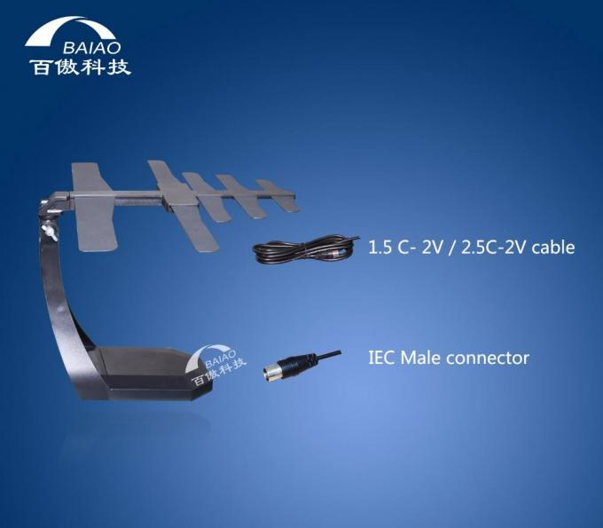 آنتن تلویزیون دیجیتال Yagi Outdoor 1080P ATSC / DVB-T / DVB-T2 ISDB-T 2