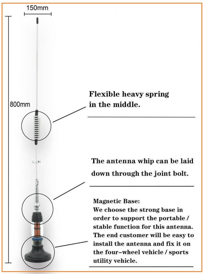 26 - 28 مگاهرتز رادیو دوربرد ماشین / آنتن CB کامیون 1