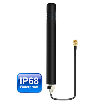 طراحی جدید در فضای باز IP68 ضد آب پیچ نصب کابینت آنتن افزایش بالا 5G 4G LTE GSM 3G Full Band Omni Cellular آنتن لاستیک