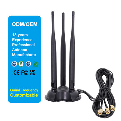 آنتن وای فای دو بانده 2.4G 5.8G با بهره بالا، آنتن اومنی 8dBi برای روتر وای فای و کارت شبکه بی‌سیم