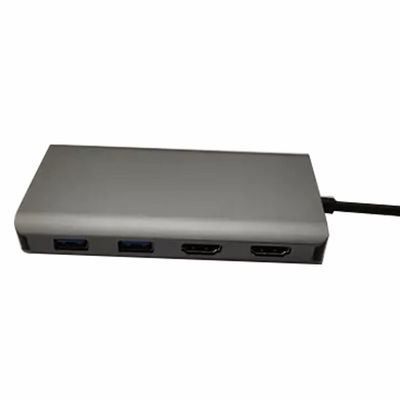 ایستگاه داک لپ تاپ آداپتور USB نوع C قابل حمل 11 در 1