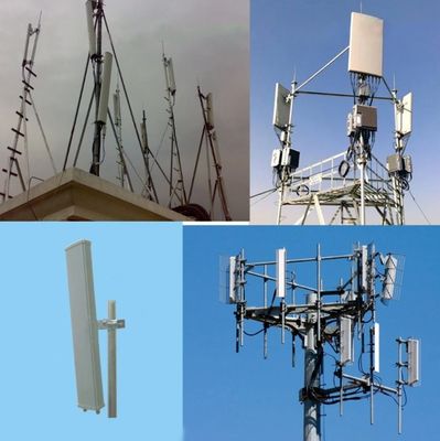 2G 3G 4G 5G 1710-2700MHz پانل پیچ بیرونی آنتن 17dbi افزایش بالا دو باند Mimo آنتن ایستگاه پایه آنتن