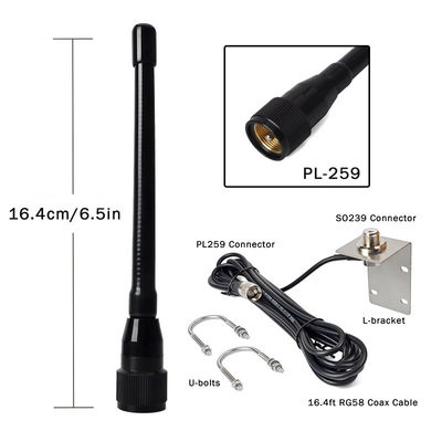 استبی VHF آنتن دریایی هوائی 156-163Mhz آنتن های واکی-تالیکی برای قایق پونتون قایق بادبانی یاخت رادیوهای دریایی