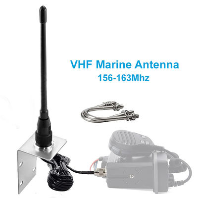 استبی VHF آنتن دریایی هوائی 156-163Mhz آنتن های واکی-تالیکی برای قایق پونتون قایق بادبانی یاخت رادیوهای دریایی