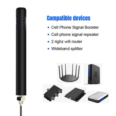 طراحی جدید در فضای باز IP68 ضد آب پیچ نصب کابینت آنتن افزایش بالا 5G 4G LTE GSM 3G Full Band Omni Cellular آنتن لاستیک
